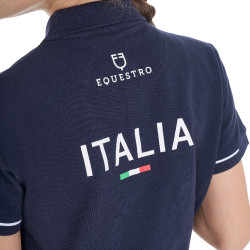 Polo bimbo equitazione Equestro x FISE manica corta