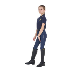 Polo bimbo equitazione Equestro x FISE manica corta