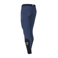 Pantaloni da equitazione da uomo Equestro x FISE con grip alle ginocchia Blazer marine Blu marino Pantaloni da equitazione da uomo Equestro x FISE con grip alle ginocchia Blazer marine Blu marino