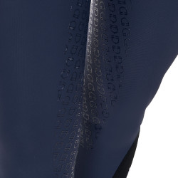 Pantaloni da equitazione donna Equestro x FISE full grip Blazer marine Blu marino