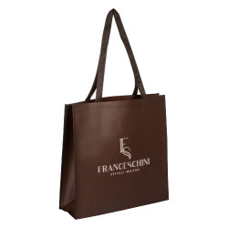 Borsa shopper media Franceschini in tessuto non tessuto (45×45×15 cm)