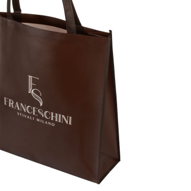 Borsa shopper media Franceschini in tessuto non tessuto (45×45×15 cm)
