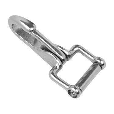 Moschettone a molla in acciaio Supreme placcato ottone Argento Moschettone a molla in acciaio Supreme placcato ottone Argento