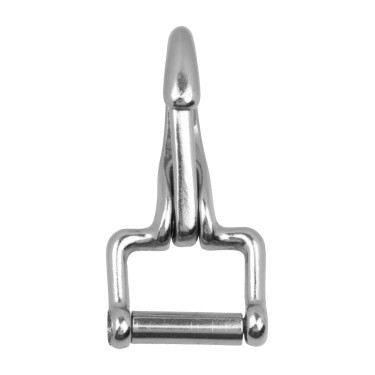 Moschettone a molla in acciaio Supreme placcato ottone Argento Moschettone a molla in acciaio Supreme placcato ottone Argento