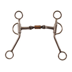 Morso western equitazione inox doppia rottura Pool’s