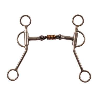 Morso western equitazione inox doppia rottura Pool’s