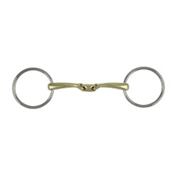 Filetto equitazione oliva doppio snodo inox Umbria