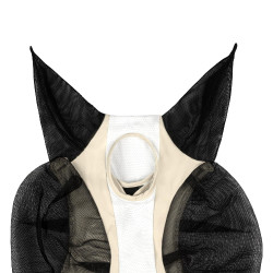 Maschera antimosche Equestro bicolore in mesh After Glow / bianco brillante Maschera antimosche Equestro bicolore in mesh After Glow / bianco brillante