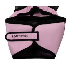 Maschera anti-mosche Equestro con logo frontale Bouquet orchidea Rosa