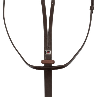 Martingala Supreme con fermo in gomma Marrone scuro