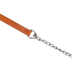 Longhina in pelle Pool’s con catena Olio chiaro Marrone