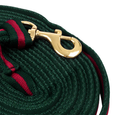 Longhina da lavoro in nylon imbottita, attaccabile alla capezza Umbria Equitazione Verde cacciatore / bordeaux