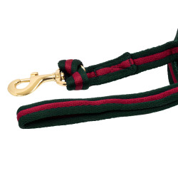 Longhina da lavoro in nylon imbottita, attaccabile alla capezza Umbria Equitazione Verde cacciatore / bordeaux