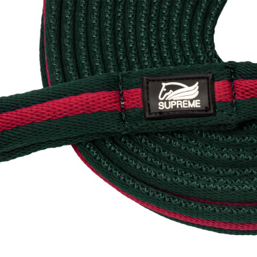 Longhina da lavoro in nylon imbottita, attaccabile alla capezza Umbria Equitazione Verde cacciatore / bordeaux