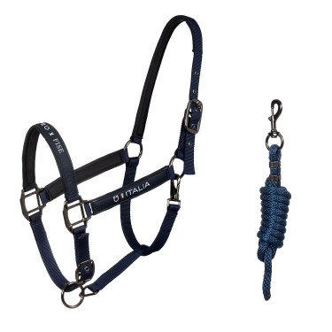 Capezzine Equestro x FISE foderate e regolabili Blazer marine Blu marino