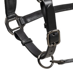 Capezzina in cuoio Equestro anatomica Diamond Nero