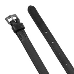 Cinturino per speroni Equestro in pelle Nero