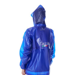 Impermeabile unisex Equestro x FISE Blu di Savoia Impermeabile unisex Equestro x FISE Blu di Savoia