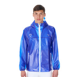 Impermeabile unisex Equestro x FISE Blu di Savoia Impermeabile unisex Equestro x FISE Blu di Savoia