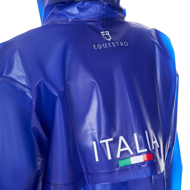 Impermeabile unisex Equestro x FISE Blu di Savoia Impermeabile unisex Equestro x FISE Blu di Savoia