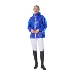 Impermeabile unisex Equestro x FISE Blu di Savoia Impermeabile unisex Equestro x FISE Blu di Savoia