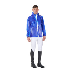 Impermeabile unisex Equestro x FISE Blu di Savoia Impermeabile unisex Equestro x FISE Blu di Savoia