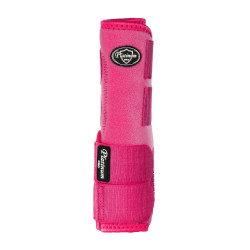 Stinchiere posteriori western Platinum Pro Star Anatomic Fucsia Rosa