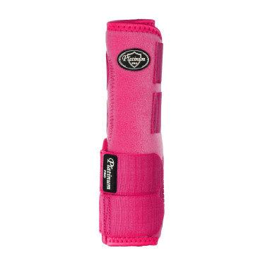 Stinchiere posteriori western Platinum Pro Star Anatomic Fucsia Rosa