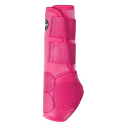 Stinchiere posteriori western Platinum Pro Star Anatomic Fucsia Rosa