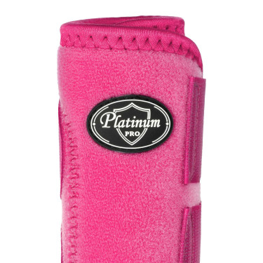Stinchiere posteriori western Platinum Pro Star Anatomic Fucsia Rosa