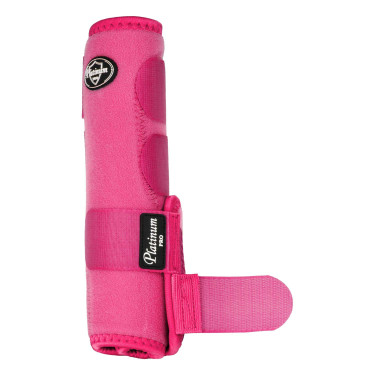 Stinchiere posteriori western Platinum Pro Star Anatomic Fucsia Rosa
