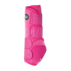 Stinchiere anteriori western Platinum Pro Star Anatomic Fucsia Rosa