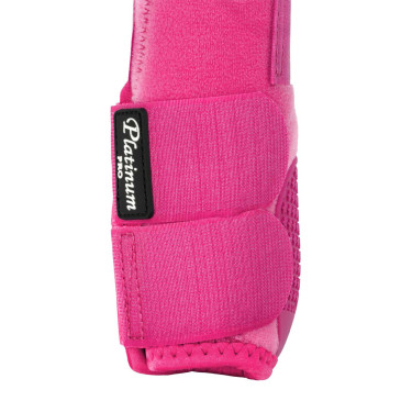 Stinchiere anteriori western Platinum Pro Star Anatomic Fucsia Rosa