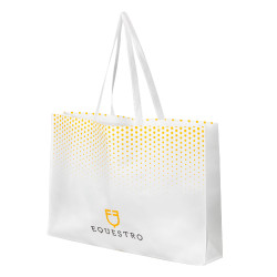 Grande borsa shopping Equestro in tessuto non tessuto (75×45×15 cm)