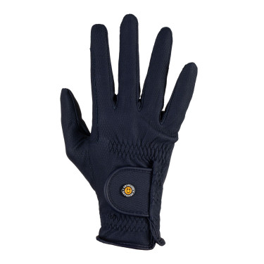 Guanti equitazione unisex Equestro in pelle sintetica