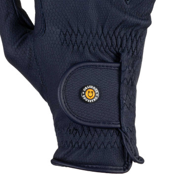 Guanti equitazione unisex Equestro in pelle sintetica