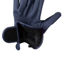 Guanti equitazione unisex Equestro in pelle sintetica