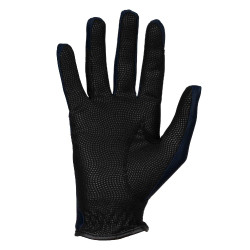 Guanti in tessuto tecnico Equestro X FISE Blazer marine Blu marino