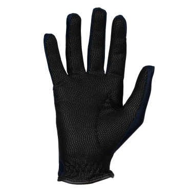 Guanti in tessuto tecnico Equestro X FISE Blazer marine Blu marino