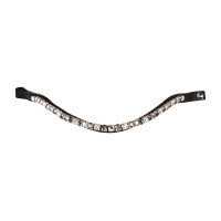 Frontalino Supreme Shade con strass Nero / grigio