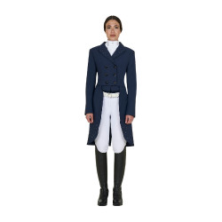 Frac da donna Equestro in tessuto tecnico con strass Blazer marine Blu marino