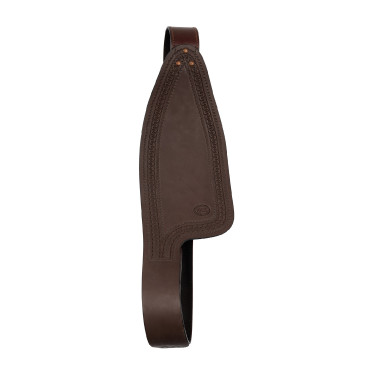Fender da sella western Pool’s in pelle Marrone