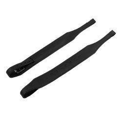 Staffili monobraccio Acavallo Sublime in pelle Nero