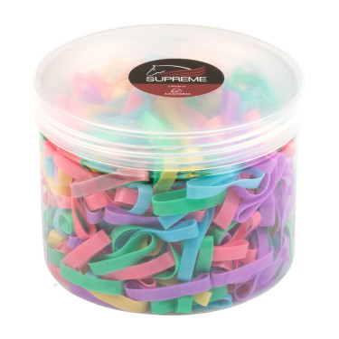 Elastici per criniera Supreme (scatola da 500 pz) Multicolore