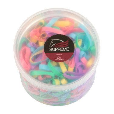 Elastici per criniera Supreme (scatola da 500 pz) Multicolore
