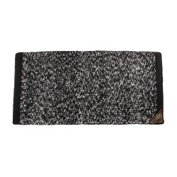 Tappeto western Mayatex Pool’s lana Lurex 34×36 Nero