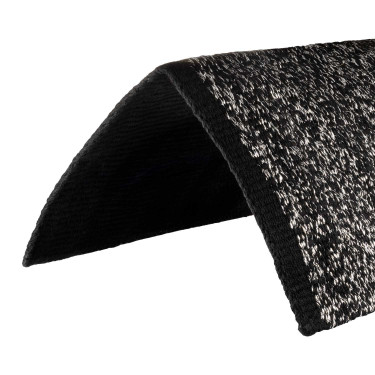 Tappeto western Mayatex Pool’s lana Lurex 34×36 Nero