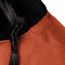 Coperta in pile Equestro per cavallo giocattolo Rosso mattone Coperta in pile Equestro per cavallo giocattolo Rosso mattone