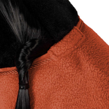 Coperta in pile Equestro per cavallo giocattolo Rosso mattone Coperta in pile Equestro per cavallo giocattolo Rosso mattone