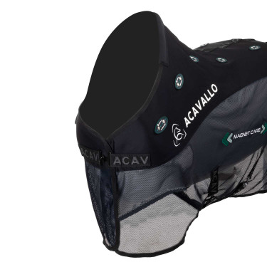 Coperta Magnet Care Acavallo Nero